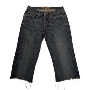 Women's Abercrombie and Fitch Emma Frayed Hem "Jorts" Size 2R